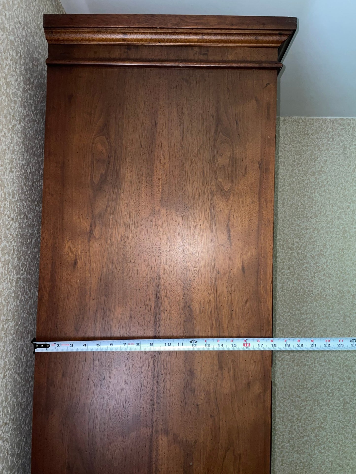 Drexel Heritage Solid Wood Two-Door Armoire with Drawers
