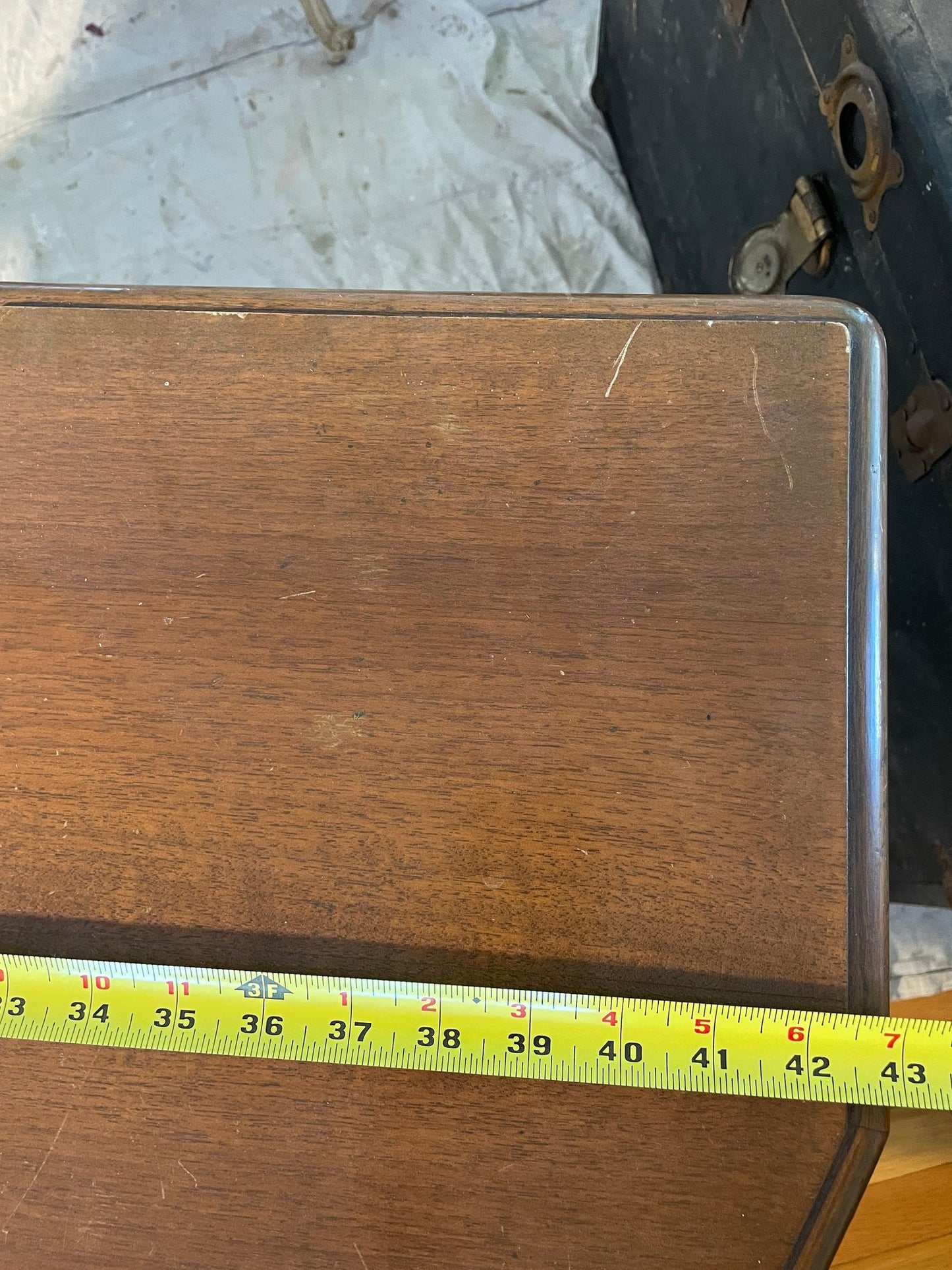 Trouvailles Horse Hoof 3-Drawer Desk – Watertown, Massachusetts – 43” W