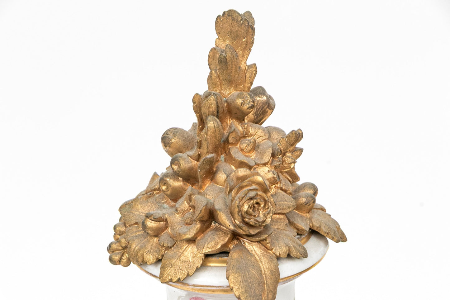 Antique French Louis XVI Sèvres-Style Porcelain & Gilt Bronze Mantel Clock — Signed Theodore B. Starr, New York, c. 1880–1900