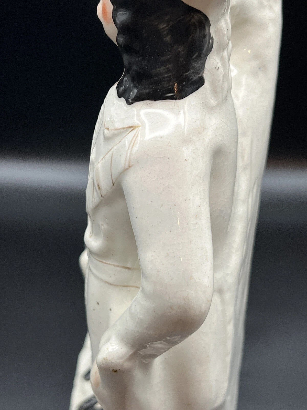 Antique 19th Century Staffordshire Robin Hood Spill Vase Figurine