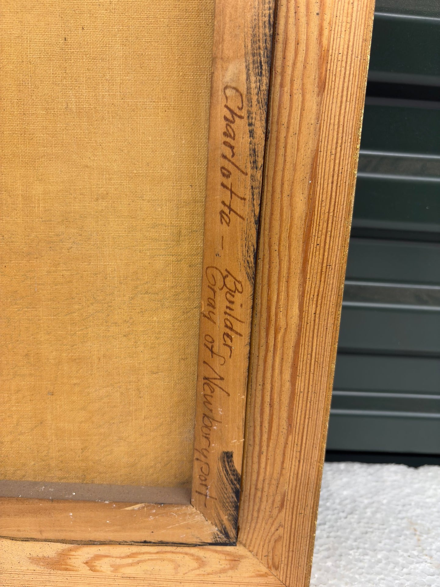 T. Bailey “Charlotte” Tall Ship Oil on Canvas – 23” x 28.5” Framed