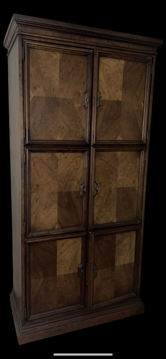 Drexel Heritage Solid Wood Two-Door Armoire with Drawers