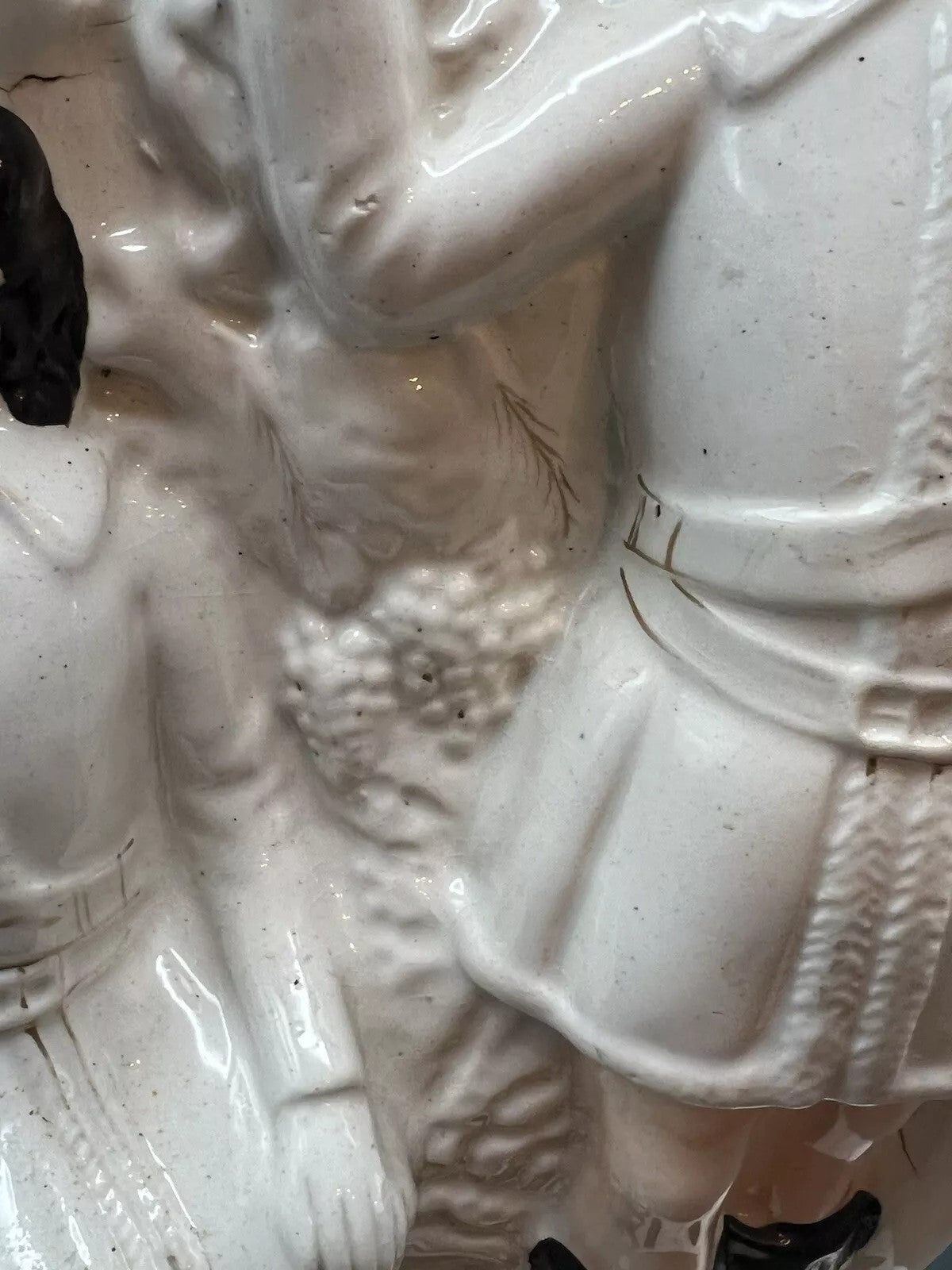 Antique 19th Century Staffordshire Robin Hood Spill Vase Figurine