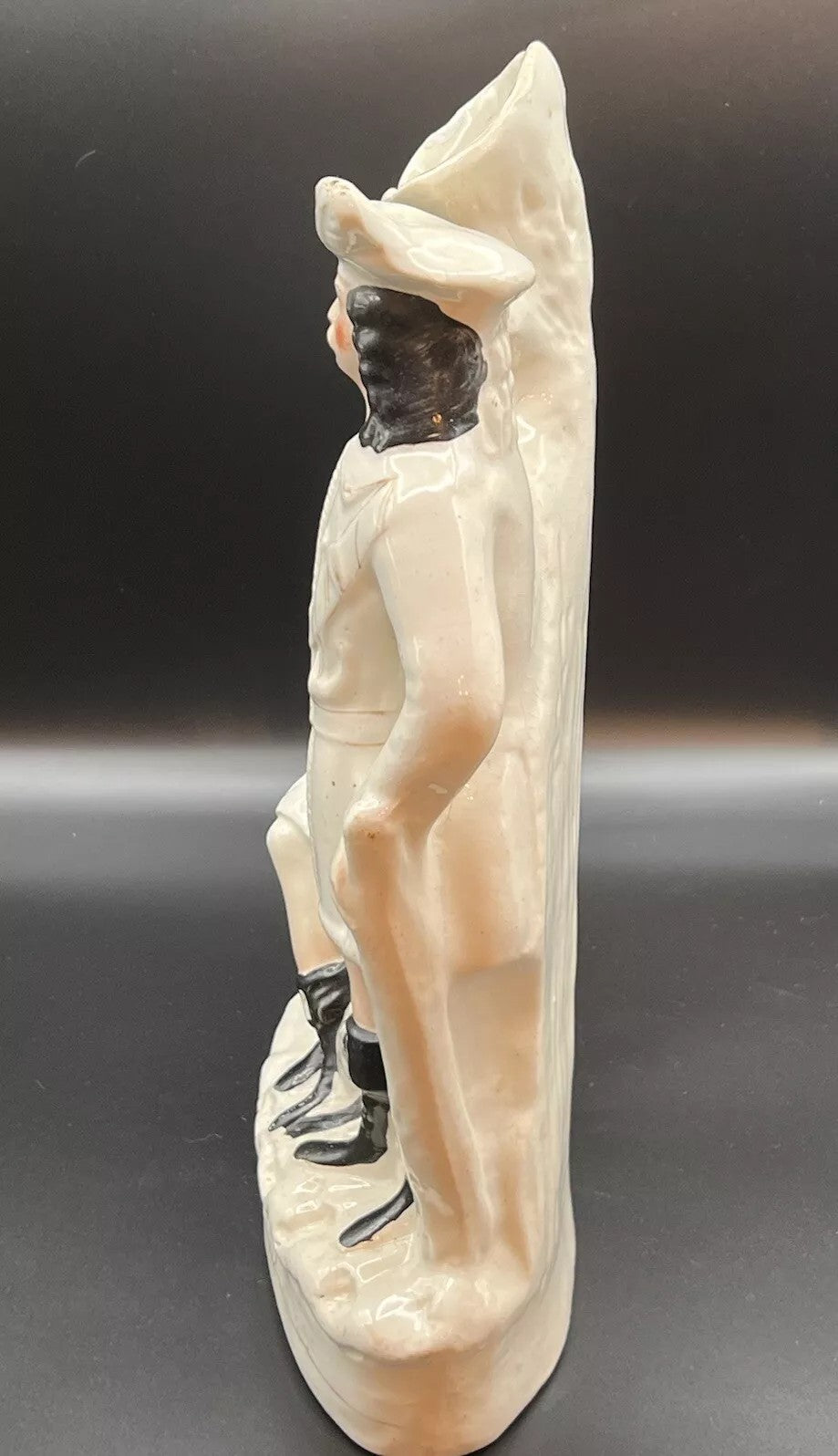 Antique 19th Century Staffordshire Robin Hood Spill Vase Figurine