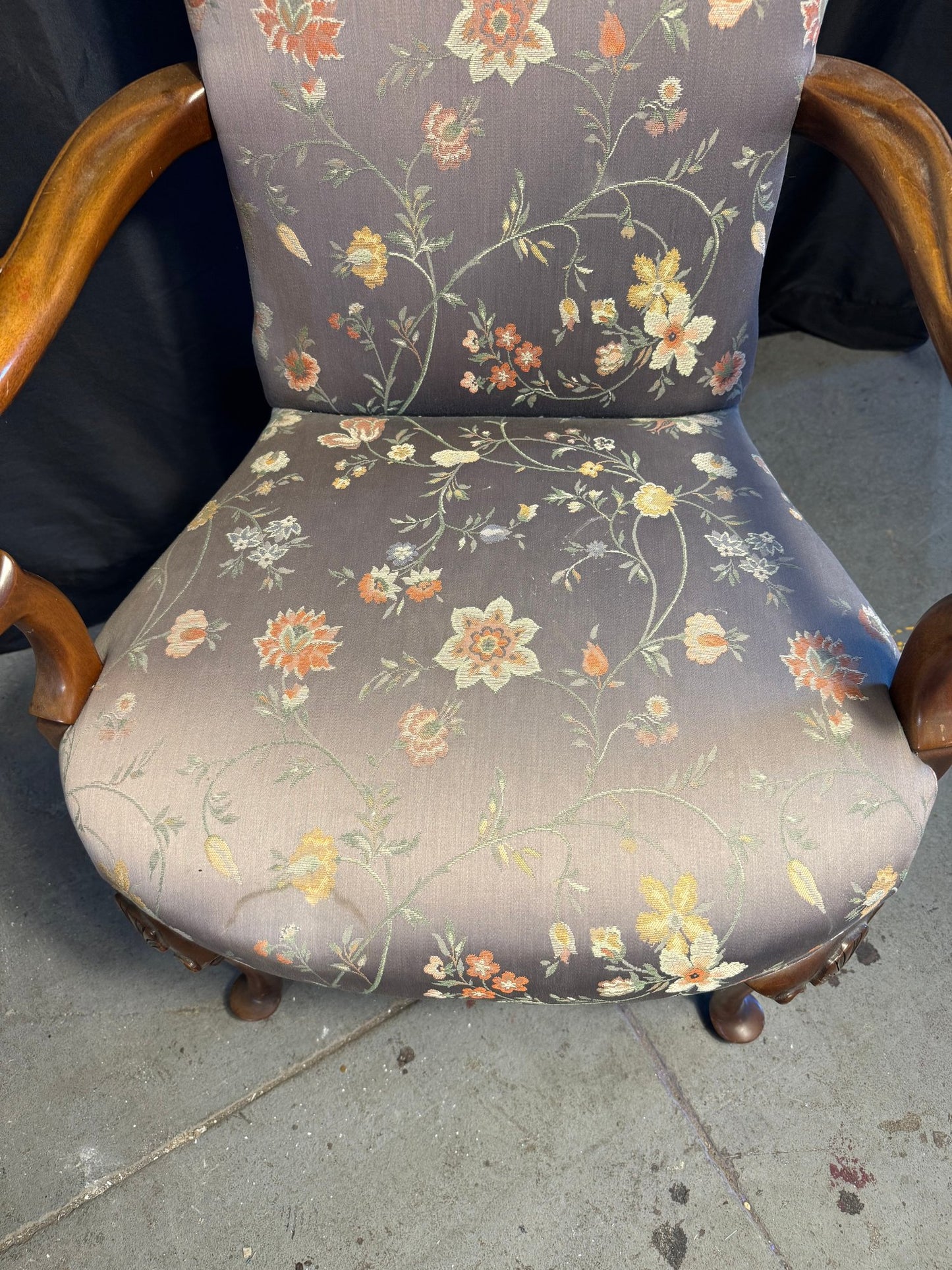 20th Century Southwood Mahogany Chippendale Revival Armchair – Made in North Carolina