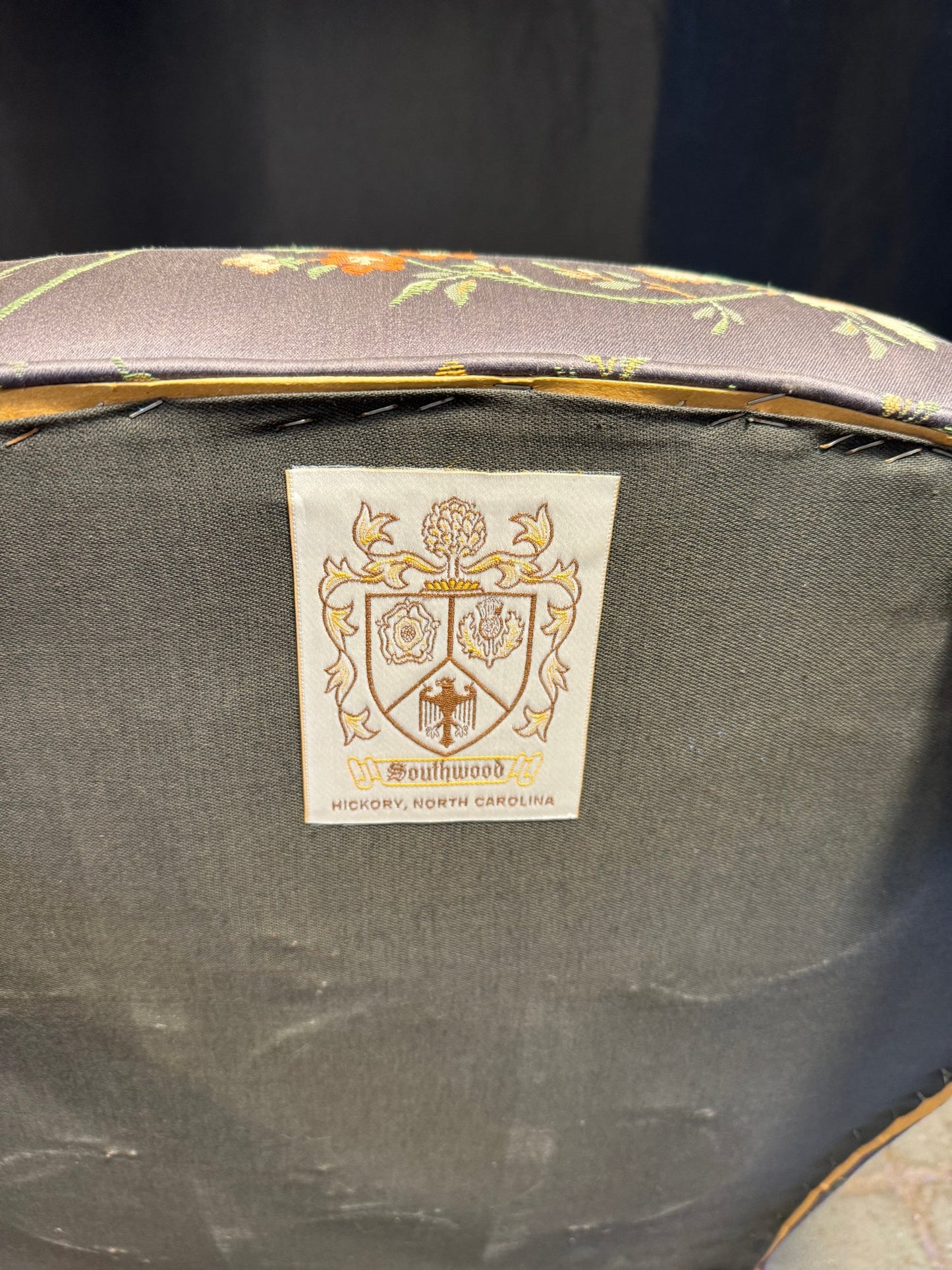 20th Century Southwood Mahogany Chippendale Revival Armchair – Made in North Carolina
